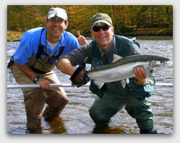 Salmon River fishing links - Pulaski NY  fishing video links.